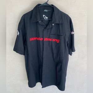 HONDA Official Licensed Product 
Black Honda Racing Shirt 
Size XL